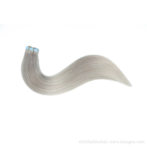 Looks natural Italian double tape on hair sillky Straight Tape in Real Human Hair Extensions 12-30 Inch Tape in Hair Extensions